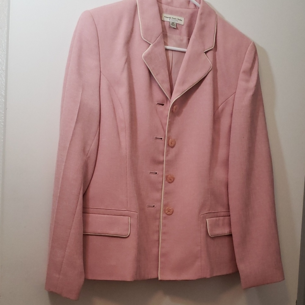 Amanda Smith pink 4 piece business suit